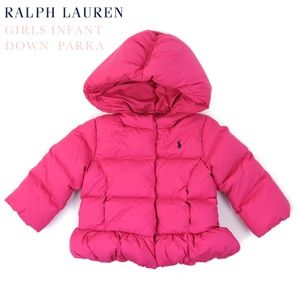 Ralph Lauren Hooded Down Quilted Jacket Puffer
